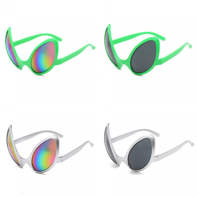 Sunglasses Uv400 - Забавные очки в стиле «пришельца» для