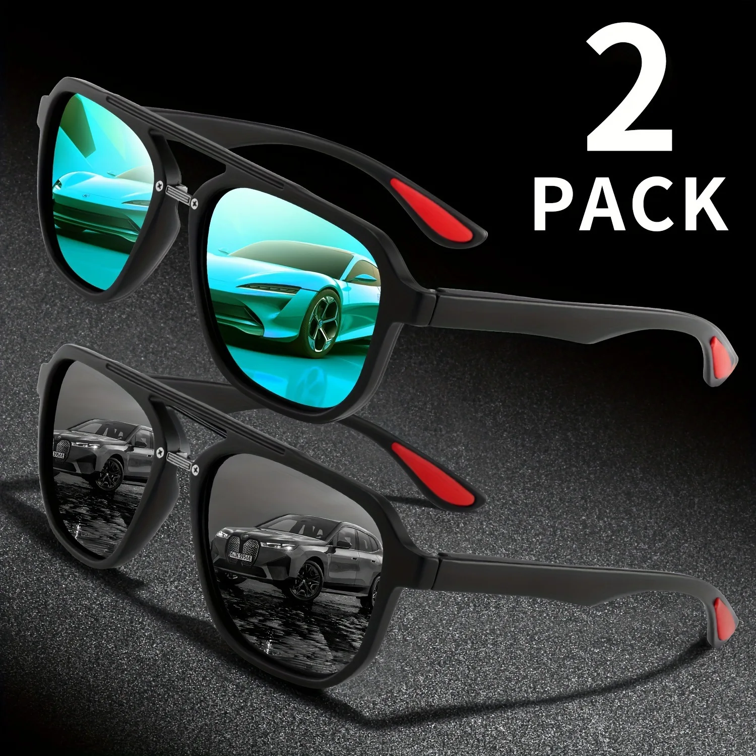 Designer Sunglasses - Солнцезащитные очки в ретро-стиле, классические, роскошные,