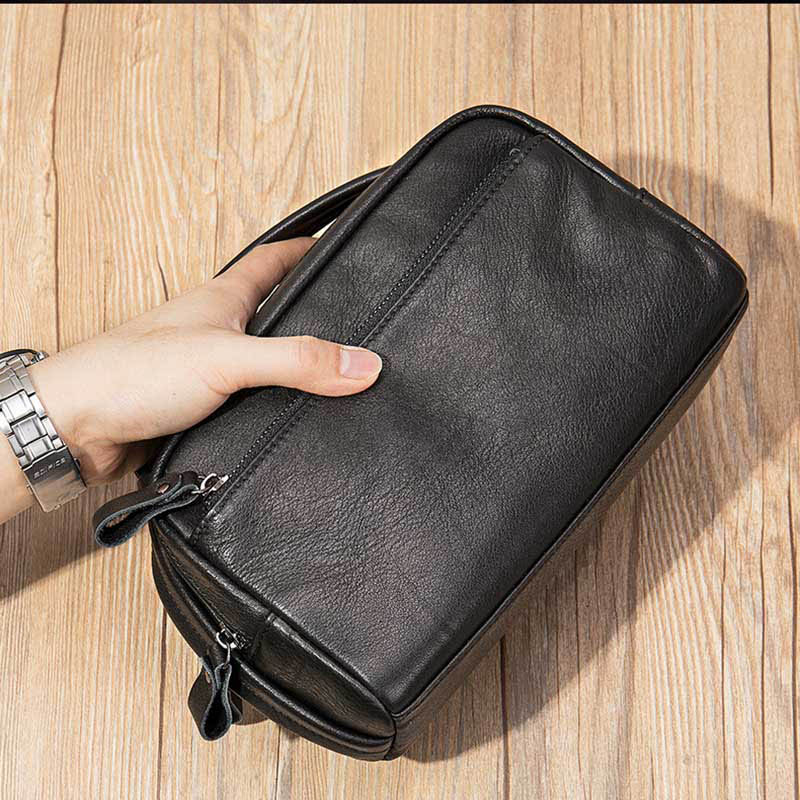 Luufan, мужская сумка-клатч из – обзор и цена Leather Wallet Men