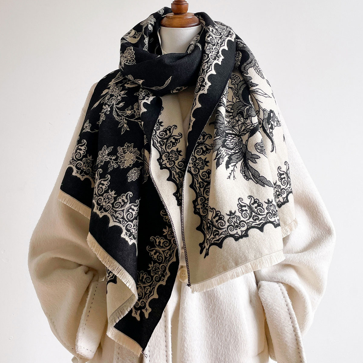 Женский шарф из искусственного – обзор и цена Cashmere Scarf